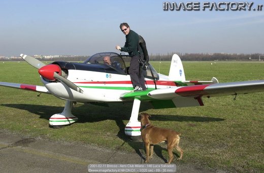 2001-02-11 Bresso - Aero Club Milano - 146 Luca Salvadori